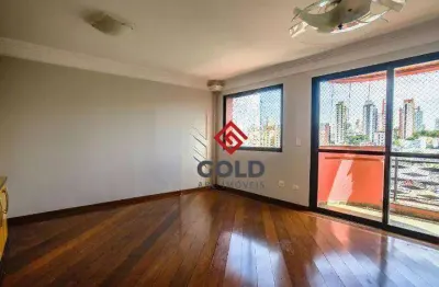 Apartamento com 3 dormitórios para alugar, 162 m² por R$ 4.941/mês - Centro - Santo André/SP
