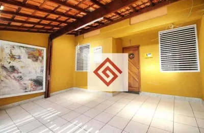 Sobrado com 3 dormitórios, 123 m² - venda por R$ 585.000,00 ou aluguel por R$ 3.055,86/mês - Campestre - Santo André/SP