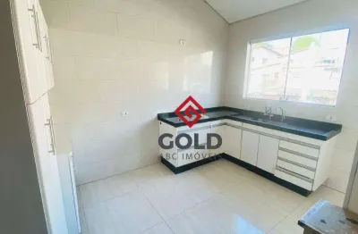 Sobrado com 2 dormitórios para alugar, 80 m² por R$ 3.500,00/mês - Vila Camilópolis - Santo André/SP