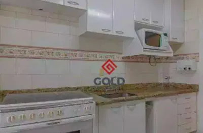 Apartamento com 2 dormitórios para alugar, 78 m² por R$ 3.490,05/mês - Parque das Nações - Santo André/SP