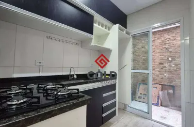 Apartamento com 2 dormitórios para alugar, 50 m² por R$ 2.150,01/mês - Parque das Nações - Santo André/SP
