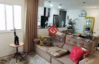 Cobertura com 2 dormitórios para alugar, 174 m² por R$ 3.603,59/mês - Jardim Santo Antônio - Santo André/SP