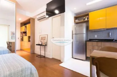 Studio à venda, 34 m² por r$ 598.000,00 - brooklin paulista - são paulo/sp