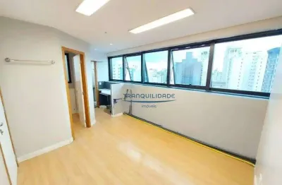 Sala, 35 m² - venda por r$ 335.000,00 ou aluguel por r$ 2.995,46/mês - moema - são paulo/sp
