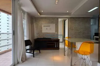 Apartamento com 1 dormitório, 48 m² - venda por r$ 450.000,00 ou aluguel por r$ 3.949,00/mês - morumbi - são paulo/sp