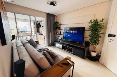 Apartamento com 3 dormitórios para alugar, 100 m² por r$ 7.250,00/mês - vila guarani (zona sul) - são paulo/sp