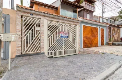 Lindo sobrado com 275m² de área construída, 3 dormitórios, 5 vagas no parque continental ii - guarulhos/sp