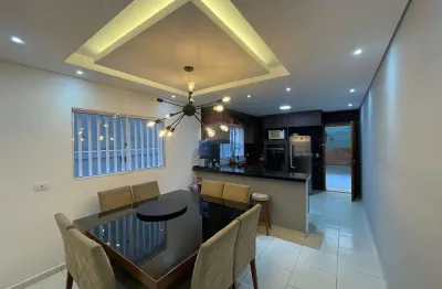 Sobrado impecavel com 03 dormitorios no parque continental -guarulhos