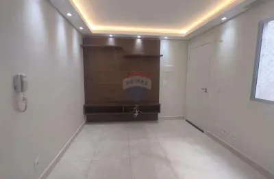 Apartamento com 2 dormitórios 49 m²,  locação - jardim ansalca / guarulhos