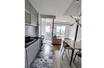 Apartamento semi mobiliado com  02 dormitorios- vila galvao-guarulhos