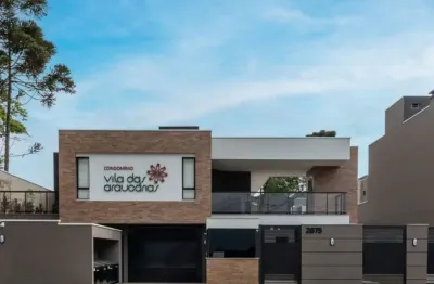 Lindo sobrado dentro de condomínio no santa cândida 3 quartos