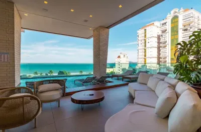 Lindo apartamento com 4 suites frente mar na praia de itapema