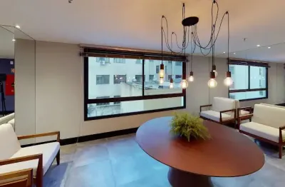 Studio ao lado da ufpr all mobiliado e andar alto com vista incrível