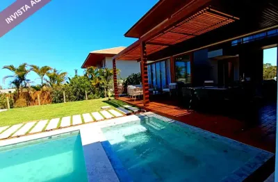 Luxuosa casa à venda na praia do forte: 6 quartos, 6 suítes, piscina, jacuzzi e muito mais! marque sua visita agora!