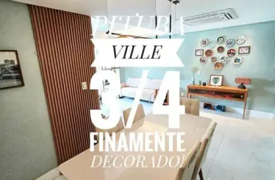Apartamento 3/4 pituba ville à venda r$ 850.000,00 salvador ba