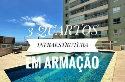 3 quartos 2 suítes 109 m2 varandão decorado em armação salvador ba