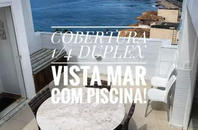 1 quarto duplex vista mar piscina no rio vermelho salvador ba