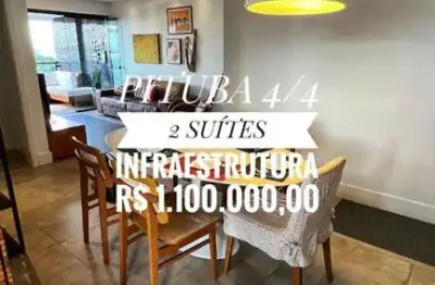 Apartamento 4/4 2 suítes 150 m2 infraestrutura à venda na pituba salvador ba