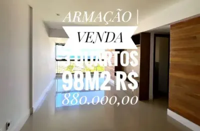 Luxuoso apartamento à venda em armação - vista mar, conforto e qualidade de vida!