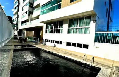 Cobertura de luxo com 3 quartos e vista espetacular em pitangueiras, lauro de freitas-ba! agende sua visita agora!