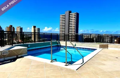 Cobertura de luxo à venda na barra de salvador: 3 suítes, vista mar, 5 vagas - imperdível!