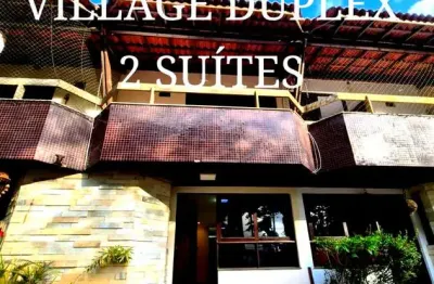 Village duplex de 2 suítes em patamares, salvador - oportunidade única em condomínio frente ao mar!
