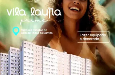 Apartamento à venda em salvador-ba, bairro matatu: 2 quartos, 1 sala, 1 banheiro, 1 vaga de garagem - vila laura prime