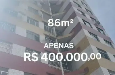 Apartamento à venda em salvador-ba, engenho velho de brotas - 2 quartos, 1 suíte, 86m² - reformado e ventilado - r$400.000