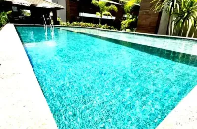 Village mobiliado em guarajuba  casa de 3 quartos e 3 suítes com 100m² e 2 vagas de garagem  porteira fechada