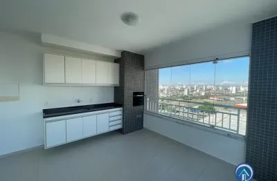 Apartamento de 84m² com 2 dormitórios e varanda gourmet no Jardim Aquarius em São José dos Campos