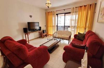 Apartamento para alugar, 110 m² por R$ 4.000,00/mês - Pitangueiras - Guarujá/SP