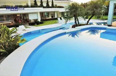 Casa com 8 dormitórios à venda, 1100 m² por r$ 13.500.000,00 - acapulco - guarujá/sp