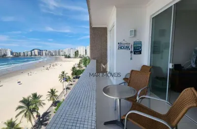 Apartamento com 3 dormitórios à venda, 188 m² por r$ 1.400.000,00 - pitangueiras - guarujá/sp