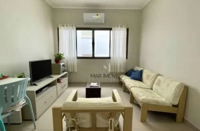 Apartamento com 2 dormitórios à venda, 80 m² por r$ 580.000,00 - tombo - guarujá/sp