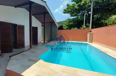 Casa com 3 dormitórios para alugar, 130 m² por r$ 4.500,01/mês - jardim albamar - guarujá/sp