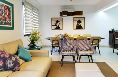 Apartamento com 3 dormitórios à venda, 120 m² por r$ 750.000,00 - pitangueiras - guarujá/sp