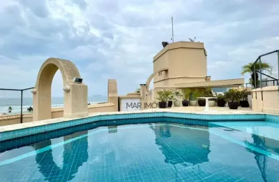 Cobertura com 3 dormitórios à venda, 320 m² por r$ 2.300.000,00 - enseada guaruja - guarujá/sp