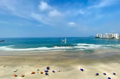 Apartamento frente mar reformado com 2 dormitórios à venda, 110 m² por r$ 900.000 - pitangueiras - guarujá/sp