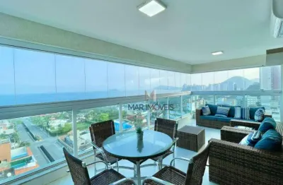 Apartamento com 3 dormitórios à venda, 151 m² por r$ 1.500.000,00 - praia da enseada - guarujá/sp