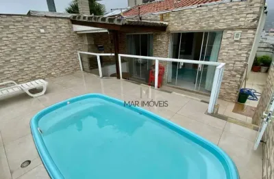 Cobertura à venda, 250 m² por r$ 690.000,00 - praia da enseada - guarujá/sp