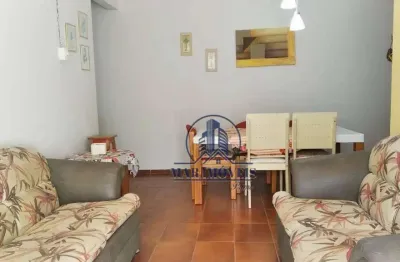 Apartamento com 2 dormitórios, 85 m² - venda por r$ 320.000,00 ou aluguel por r$ 2.600,02/mês - enseada - guarujá/sp