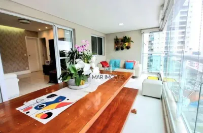 Apartamento com 4 dormitórios à venda, 135 m² por r$ 1.250.000,00 - praia das astúrias - guarujá/sp