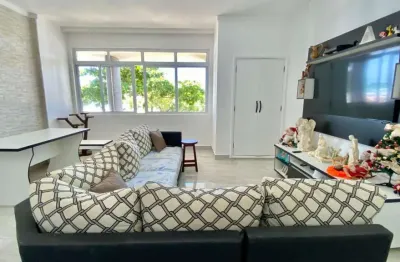 Apartamento  frente mar com 3 dormitórios à venda, 110 m² por r$ 680.000 - pitangueiras - guarujá/sp