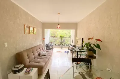Apartamento com 2 dormitórios à venda, 85 m² por r$ 480.000,00 - pitangueiras - guarujá/sp