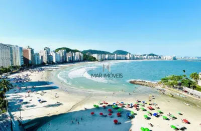 Apartamento com 4 dormitórios à venda, 180 m² por r$ 2.299.000,00 - praia das astúrias - guarujá/sp