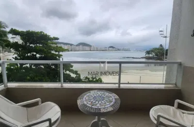 Apartamento com 4 dormitórios à venda, 160 m² por r$ 1.200.000,00 - astúrias - guarujá/sp