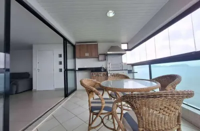 Apartamento com 3 dormitórios à venda, 190 m² por r$ 1.380.000,00 - pitangueiras - guarujá/sp