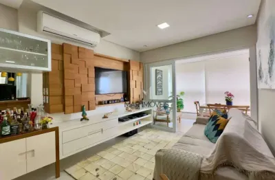 Apartamento com 3 dormitórios à venda, 115 m² por r$ 1.249.000,00 - pitangueiras - guarujá/sp