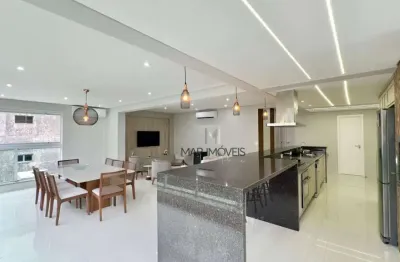 Apartamento com 3 dormitórios à venda, 124 m² por r$ 1.290.000,00 - enseada - guarujá/sp