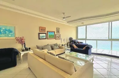 Apartamento com 4 dormitórios à venda, 172 m² por r$ 1.350.000,00 - pitangueiras - guarujá/sp